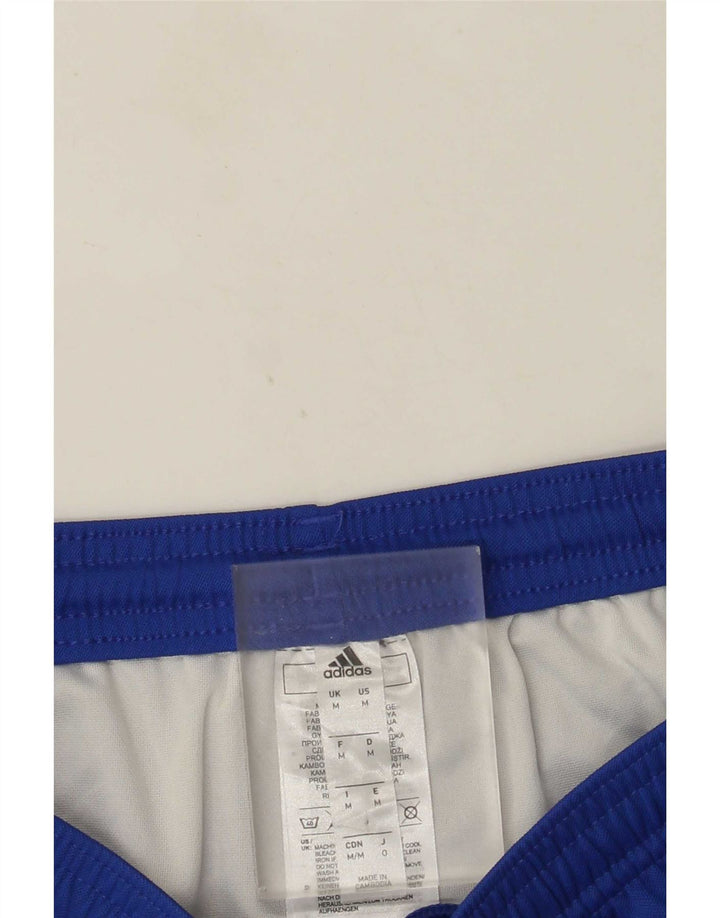 Adidas Mens Aeroready Sport Shorts Médio Azul Poliéster