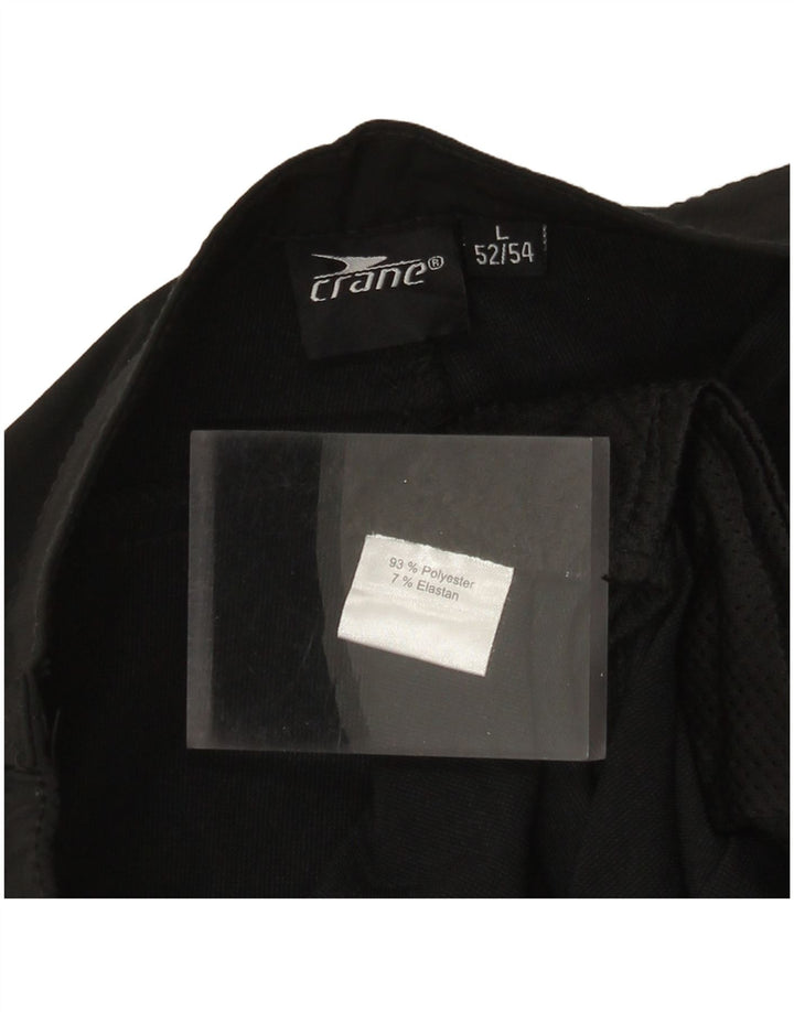 Calça Cropped Masculina Crane IT 52/54 Grande W34 L22 Poliéster Preto