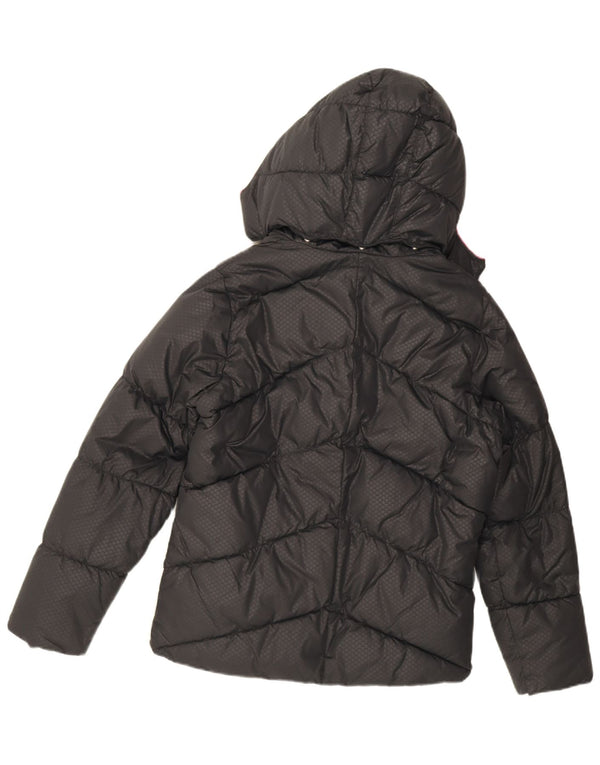 Jaqueta acolchoada com capuz Nike Girls 13-14 anos XL preto poliéster