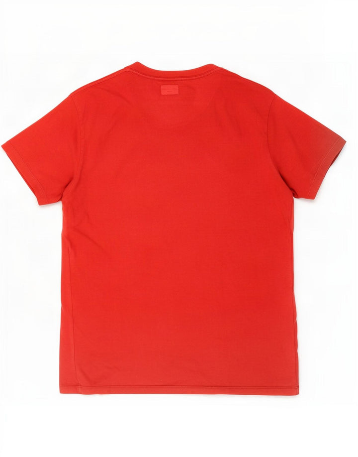 Camiseta masculina Levi's Top médio algodão vermelho