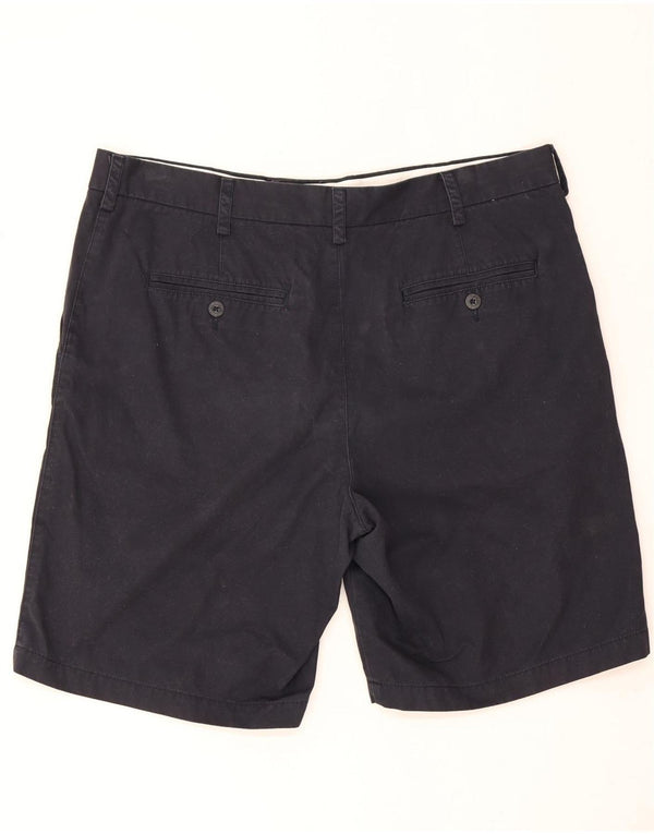 Shorts Chino Masculino Marks & Spencer W38 XL Azul Marinho Algodão