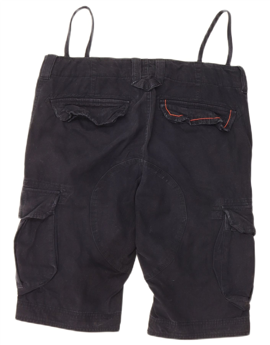 Shorts cargo masculino SUPERDRY médio W32 algodão azul marinho