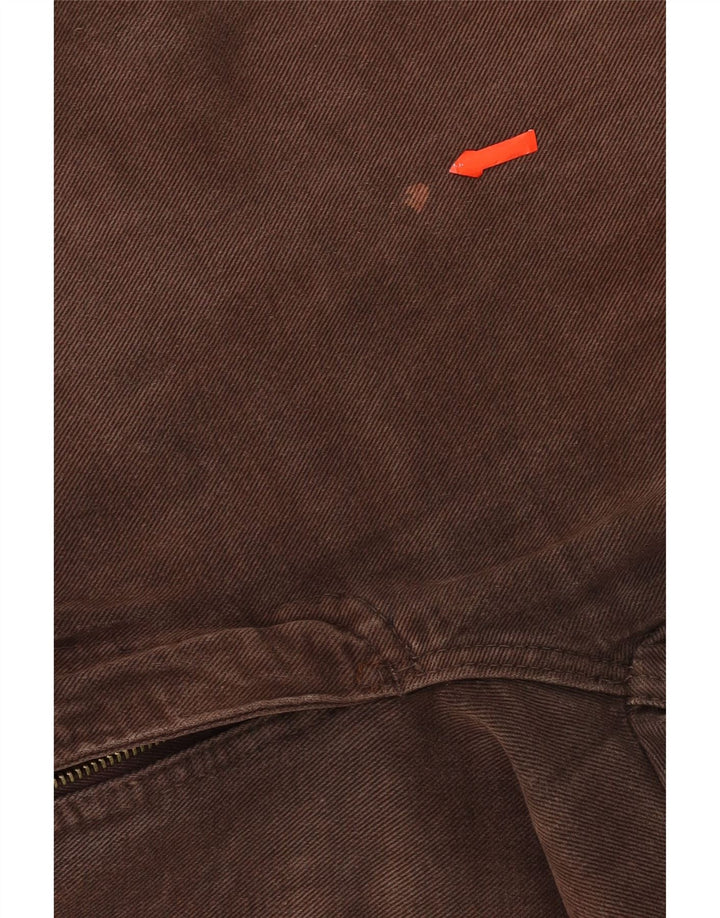 KANGAROOS Womens Tapered Jeans W34 L31 Brown Cotton Vintage Kangaroos and Second-Hand Kangaroos from Messina Hembry 