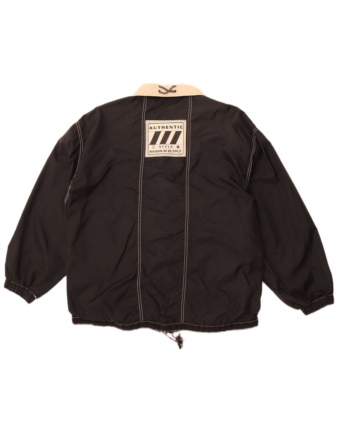 Jaqueta utilitária masculina AUTHENTIC Loose Fit UK 38 média preta