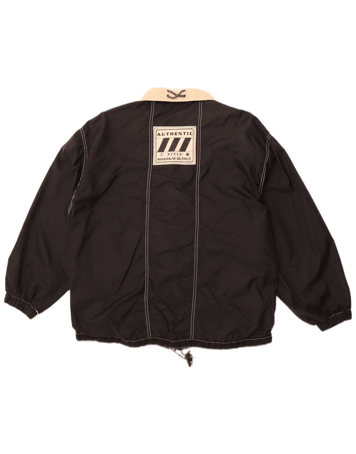 Jaqueta utilitária masculina AUTHENTIC Loose Fit UK 38 média preta