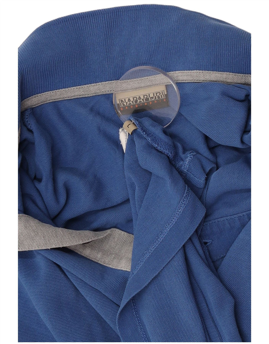 Camisa polo masculina Napapijri grande azul