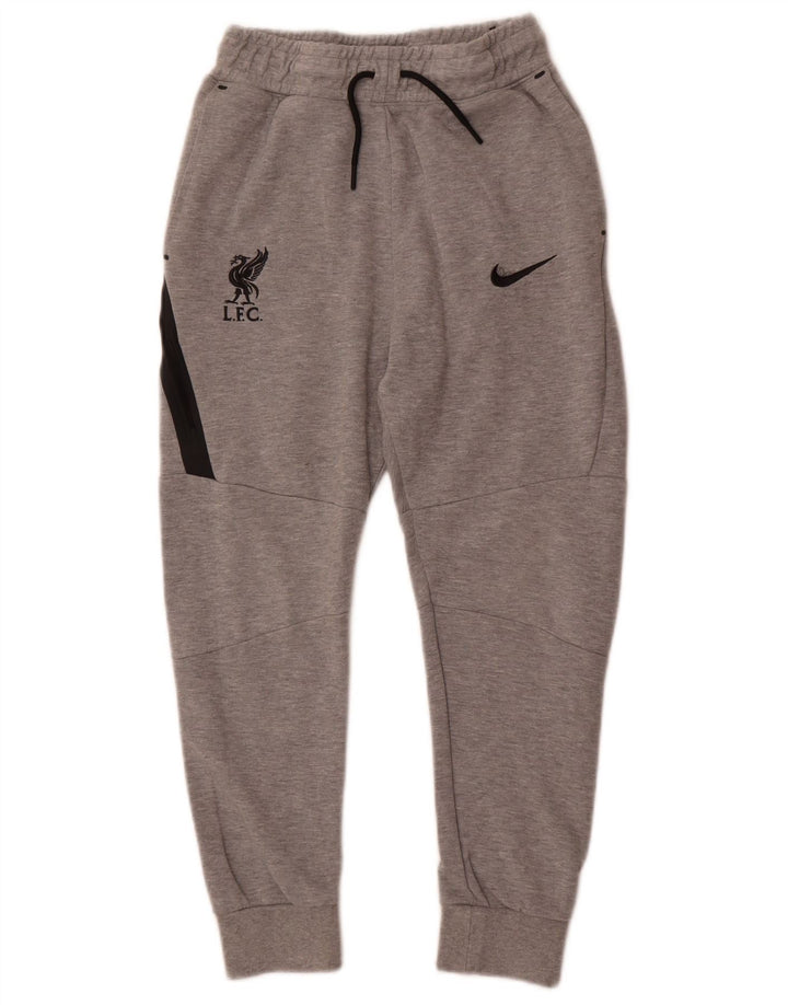Calça Nike Boys Liverpool Treino Joggers 10-11 Anos Cinza Médio