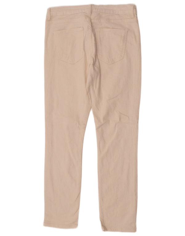 Zara Womens Slim Jeans EU 42 Grande W32 L28 Off White Cotton