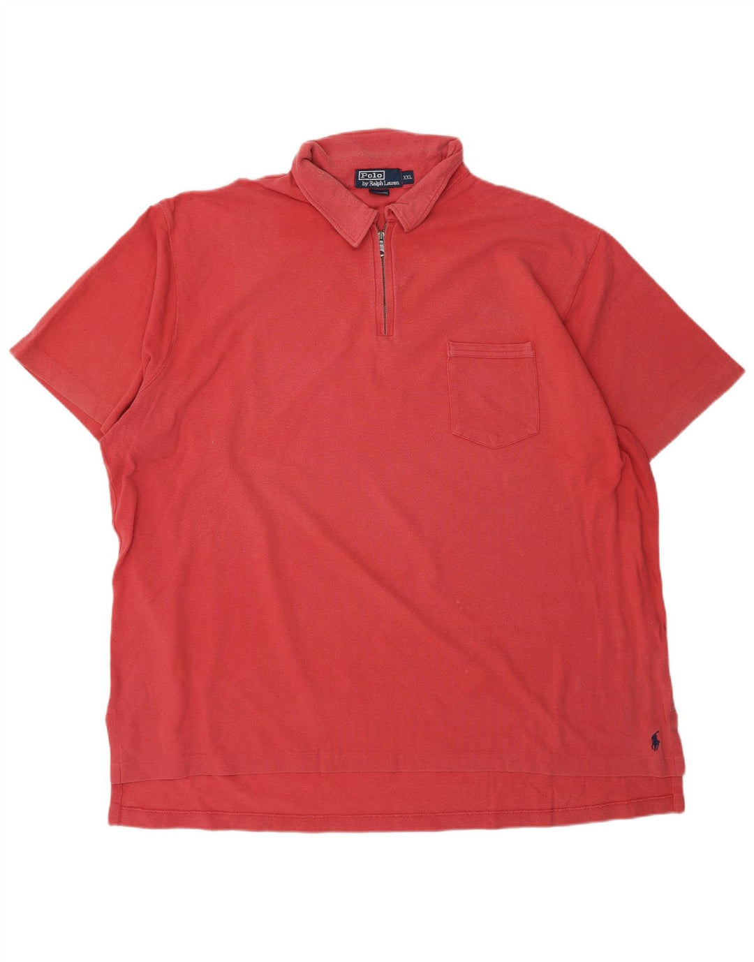 Camisa polo masculina POLO RALPH LAUREN 2XL algodão vermelho