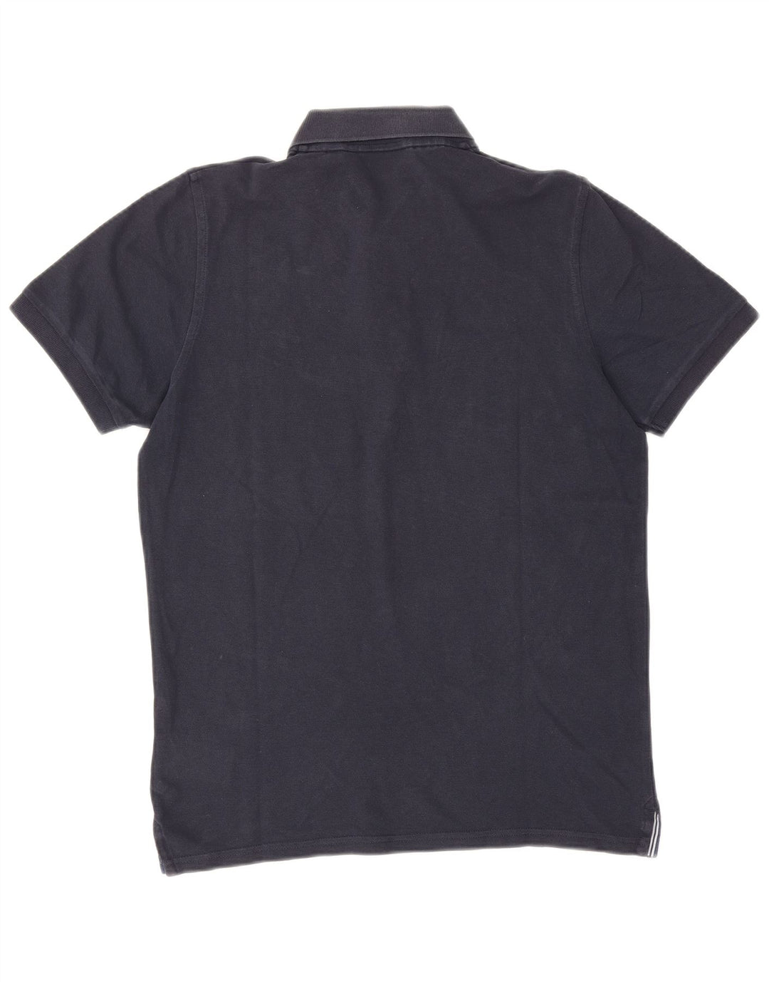 Camisa polo masculina Gant pequena algodão azul marinho