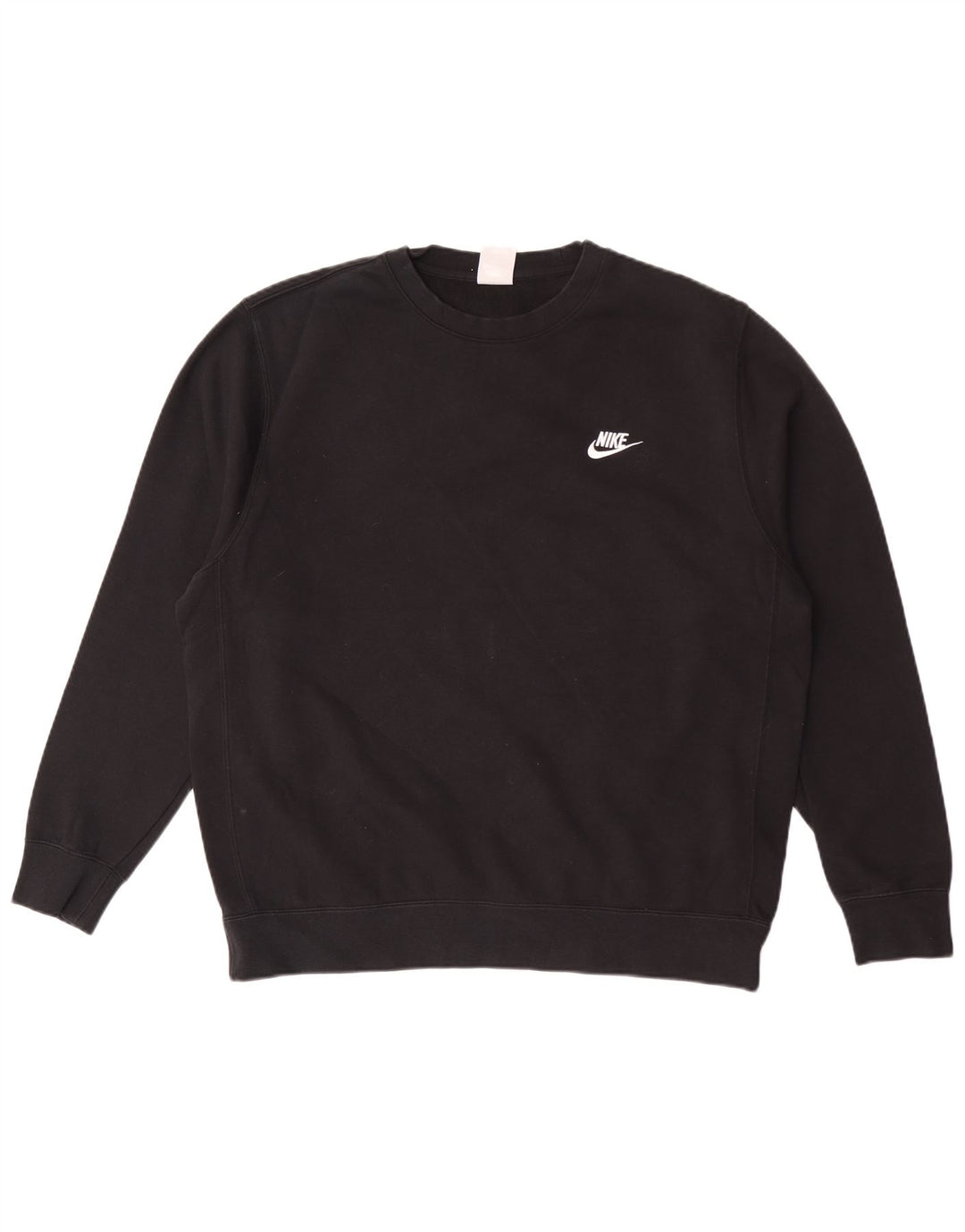 Nike moletom masculino jumper grande algodão preto
