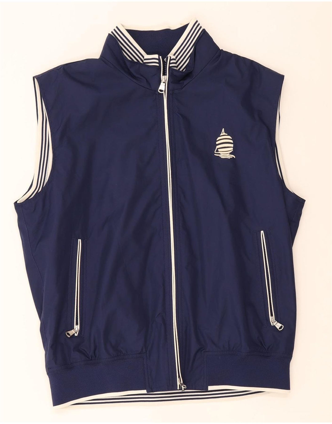 Colete masculino Marina Yachting IT 54 2XL poliéster azul marinho