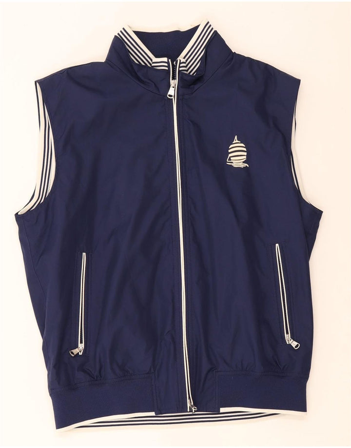 Colete masculino Marina Yachting IT 54 2XL poliéster azul marinho
