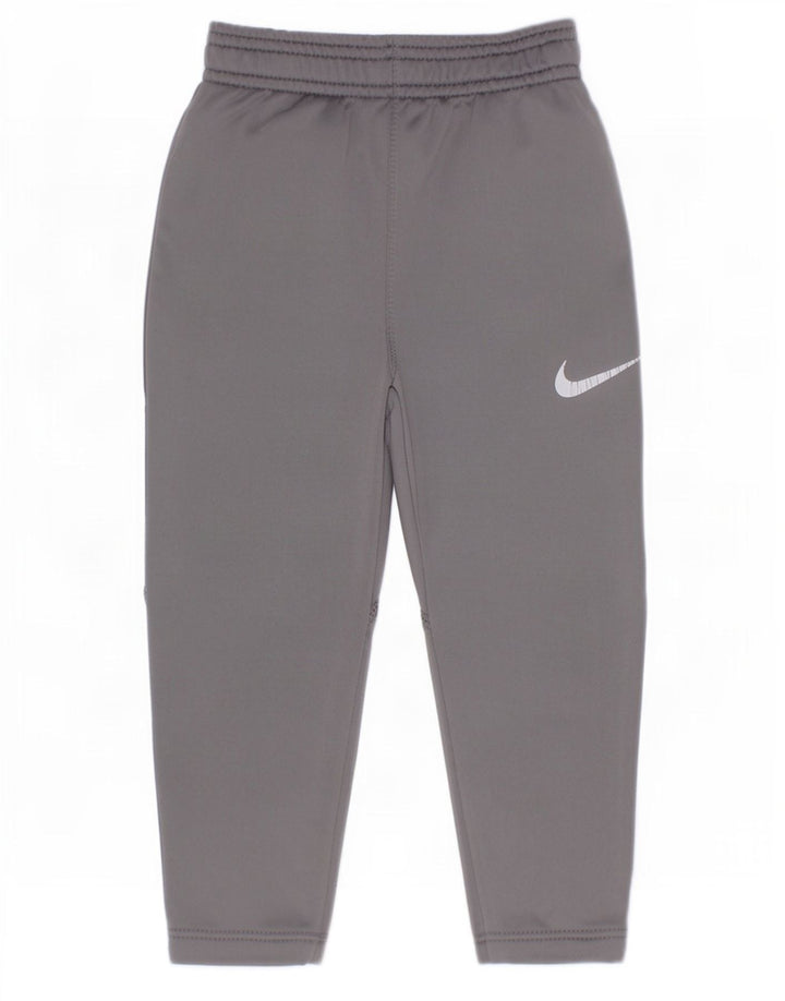 Calças de treino Nike Baby Boys 9-12 meses poliéster cinza