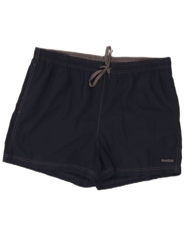 Shorts de natação masculino REEBOK XL azul marinho algodão