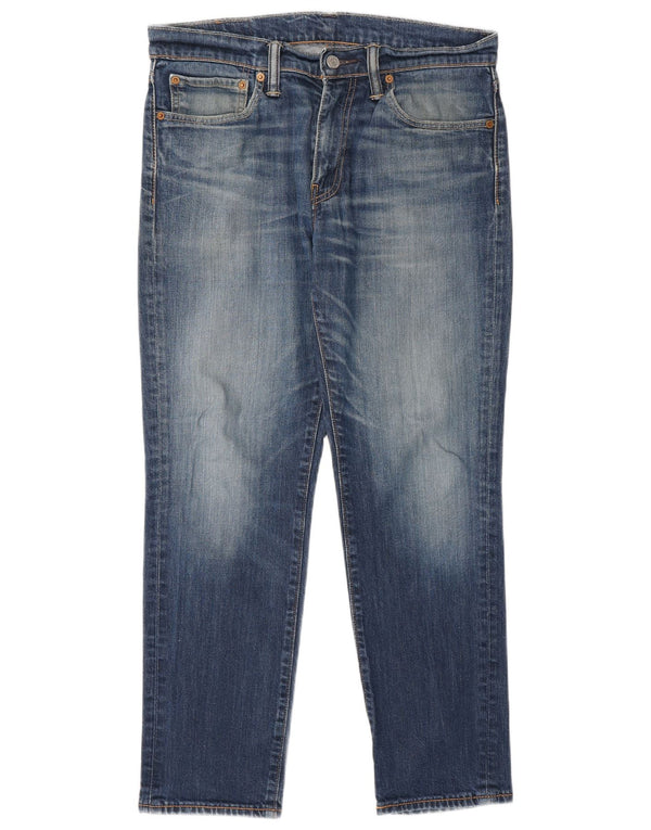 Levi's Masculino 511 Straight Jeans W32 L30 Azul Algodão