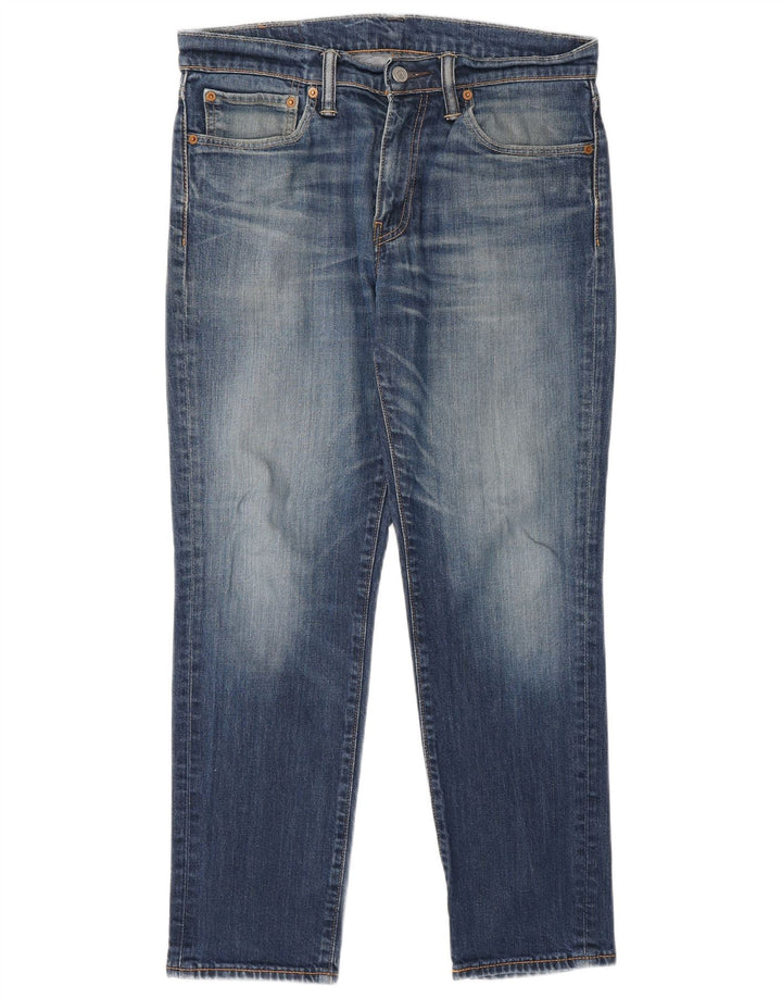 Levi's Masculino 511 Straight Jeans W32 L30 Azul Algodão