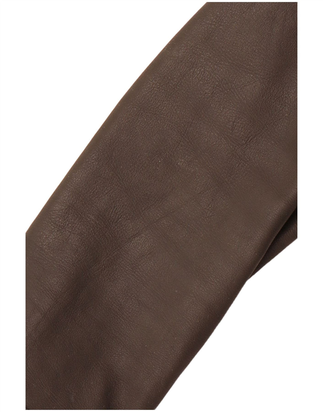 Jaqueta de couro feminina REPLAY UK 10 pequena couro cinza