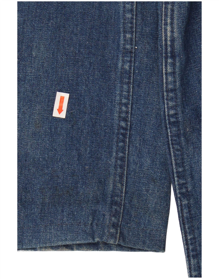 Jeans cônicos masculinos VINTAGE W32 L29 algodão azul