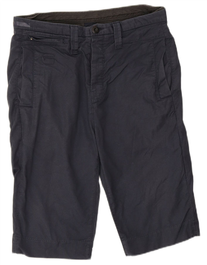 Shorts cargo masculino G-Star W31 algodão azul marinho médio