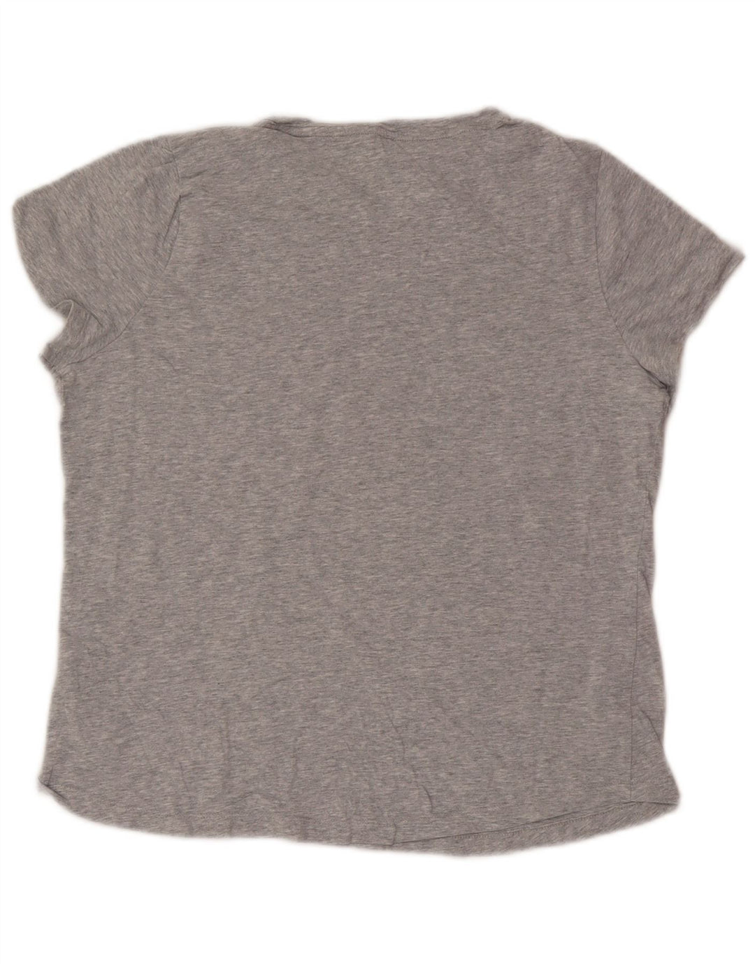 Camiseta feminina Puma UK 16 grande algodão cinza