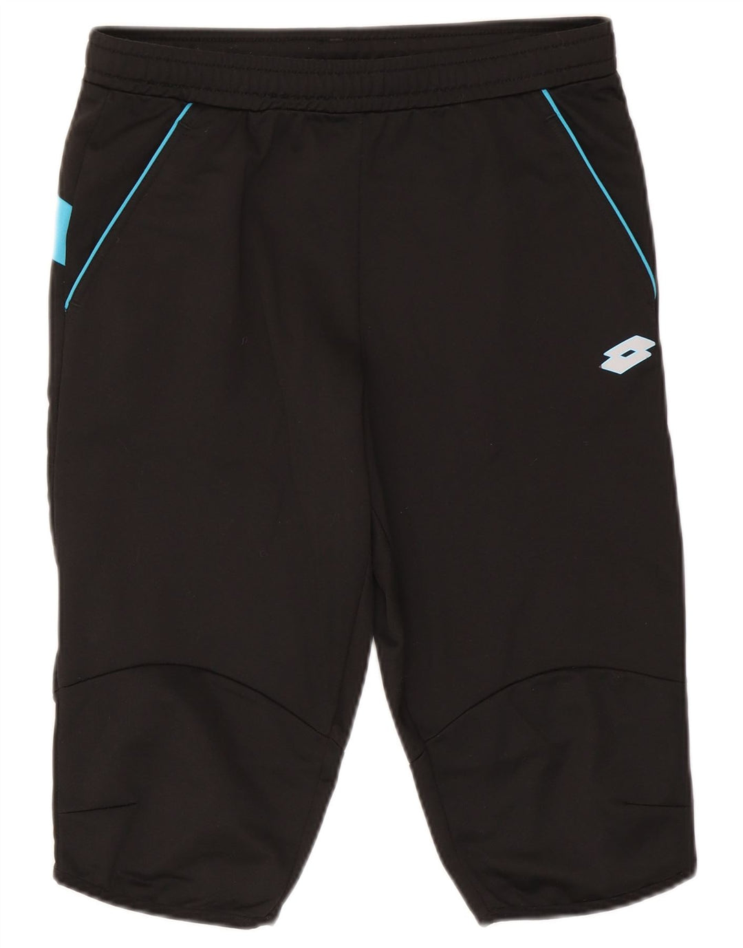 Lotto Mens Bermuda Sport Shorts Médio Preto Colorblock