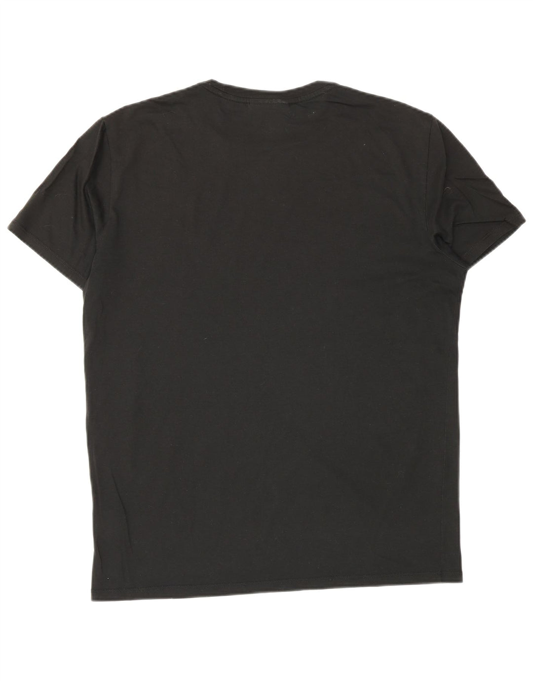 Camiseta masculina Lacoste Regular Fit tamanho 4 médio algodão preto