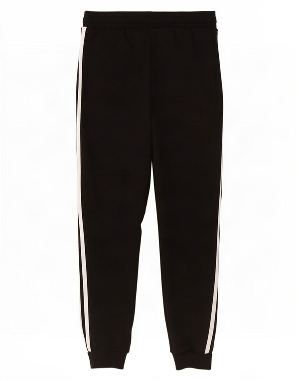 Adidas meninos calças de treino joggers 11-12 anos algodão preto