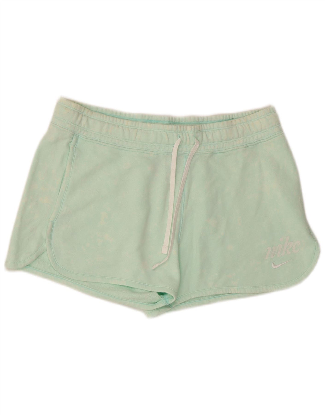 Shorts esportivos masculinos Nike grandes de algodão verde