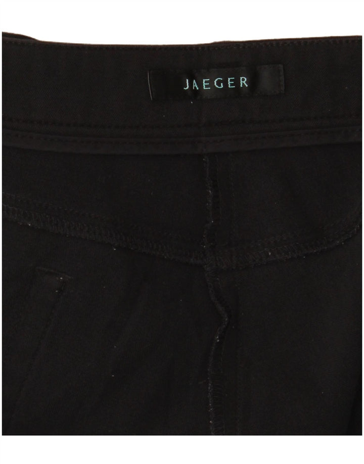 Calça feminina Jaeger Bootcut casual W36 L32 preta