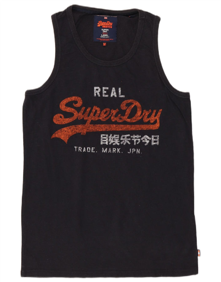 Colete gráfico masculino Top médio