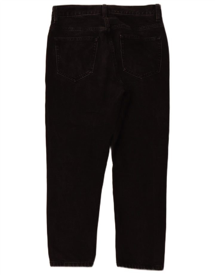 Calça jeans masculina ZARA EU 36 XS W29 L25 algodão preto
