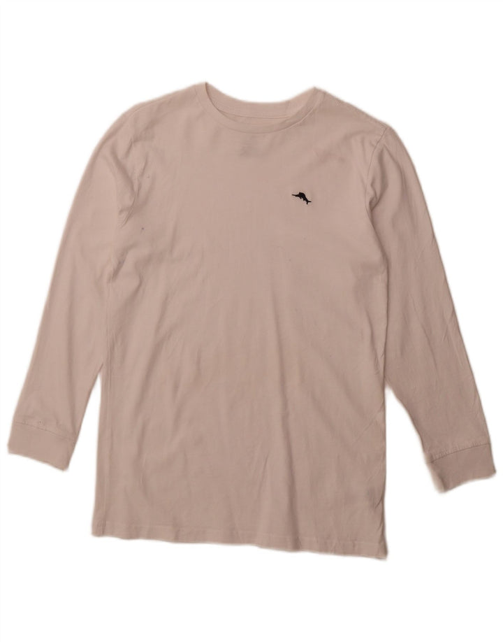 TOMMY BAHAMA Meninos Top Manga Comprida 14-15 Anos Algodão Branco