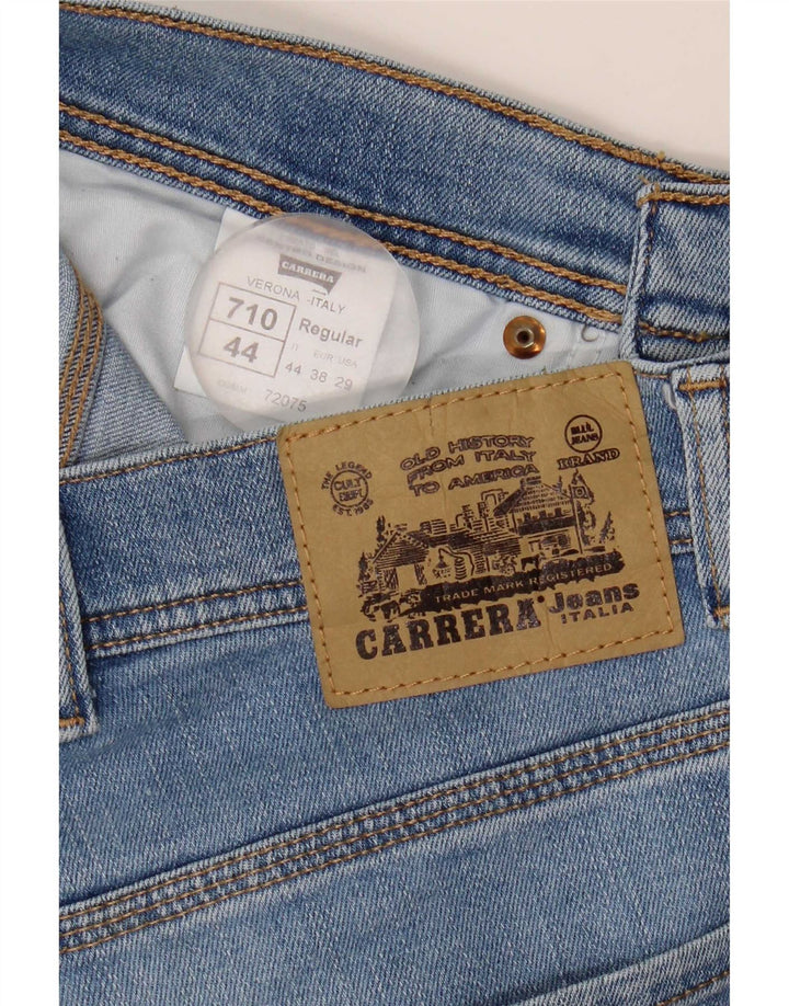 Carrera Feminino 710 IT 44 Médio W29 L31 Azul Colorblock Algodão