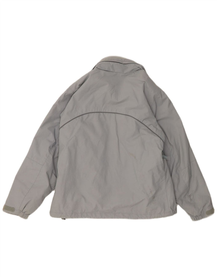 Jaqueta corta-vento feminina HELLY HANSEN com capuz Reino Unido 14 nylon azul médio
