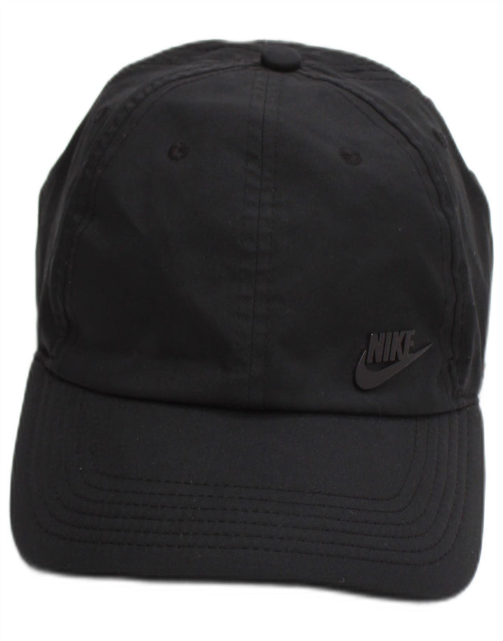 Boné de beisebol gráfico masculino Nike tamanho único algodão preto