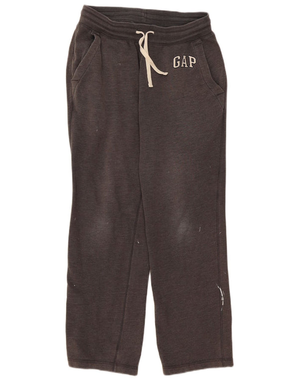 Calça feminina Gap com estampa gráfica UK 14 algodão cinza médio