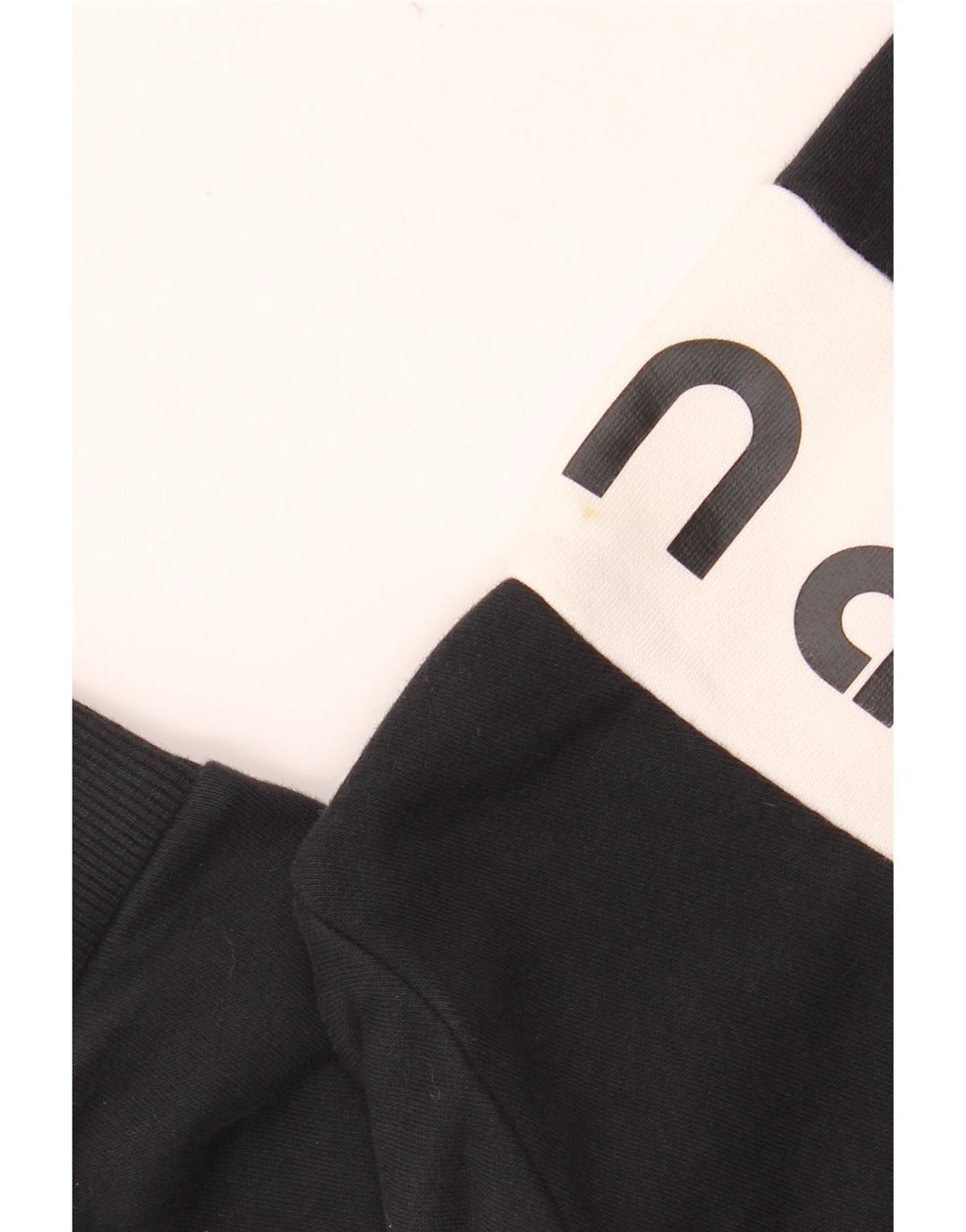 Suéter PUMA feminino cropped com capuz gráfico 11-12 anos preto algodão colorido