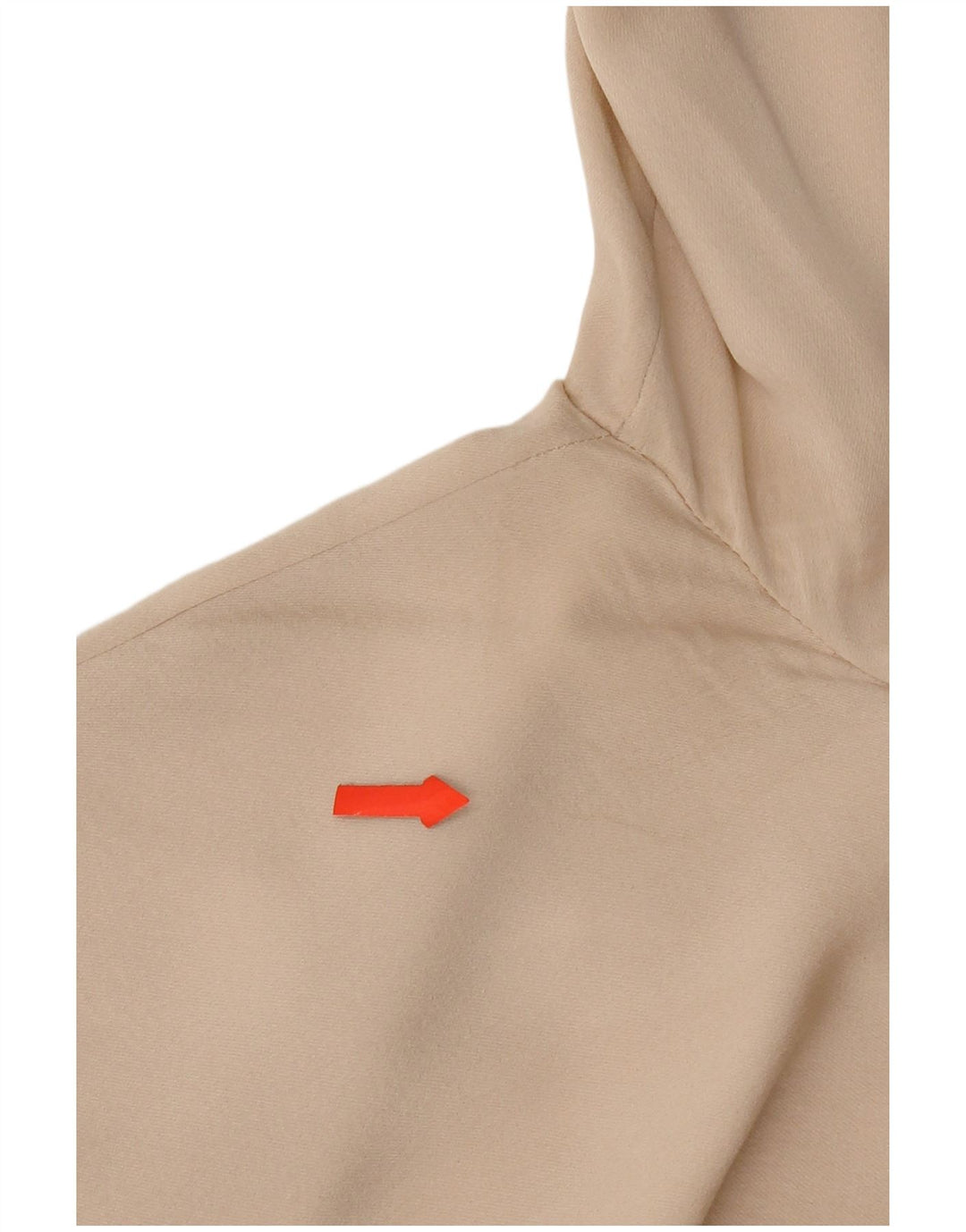 Blusa feminina Max Mara UK 10 pequena bege colorblock