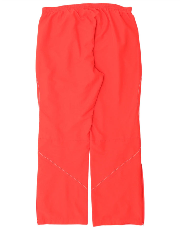 Calça de treino masculina Erima grande poliéster vermelho