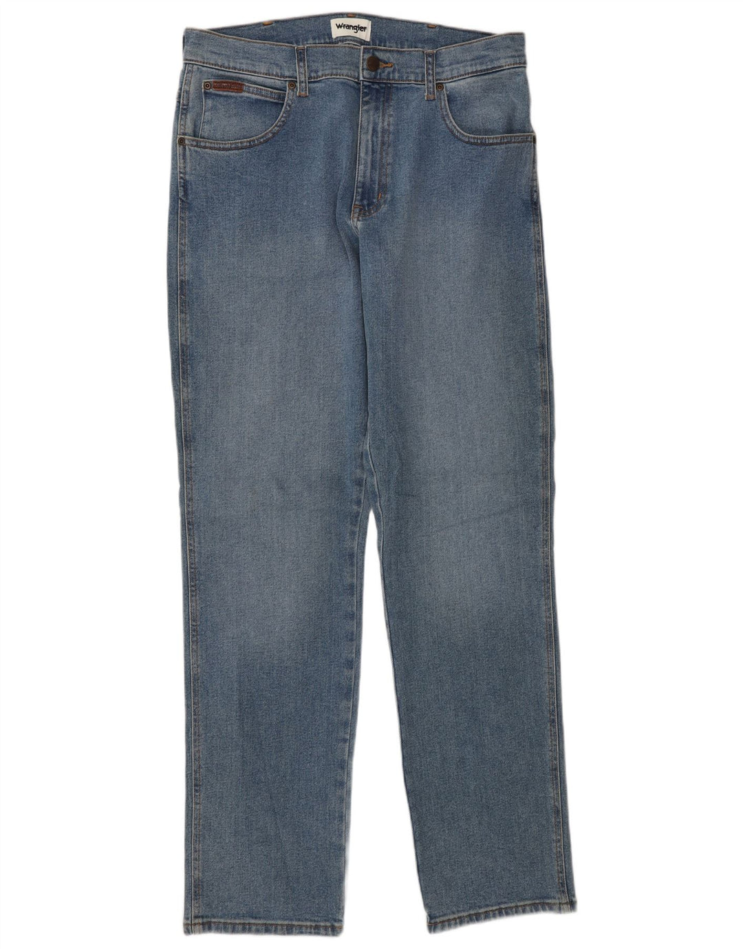 Wrangler Masculino Texas Straight Jeans W34 L34 Azul