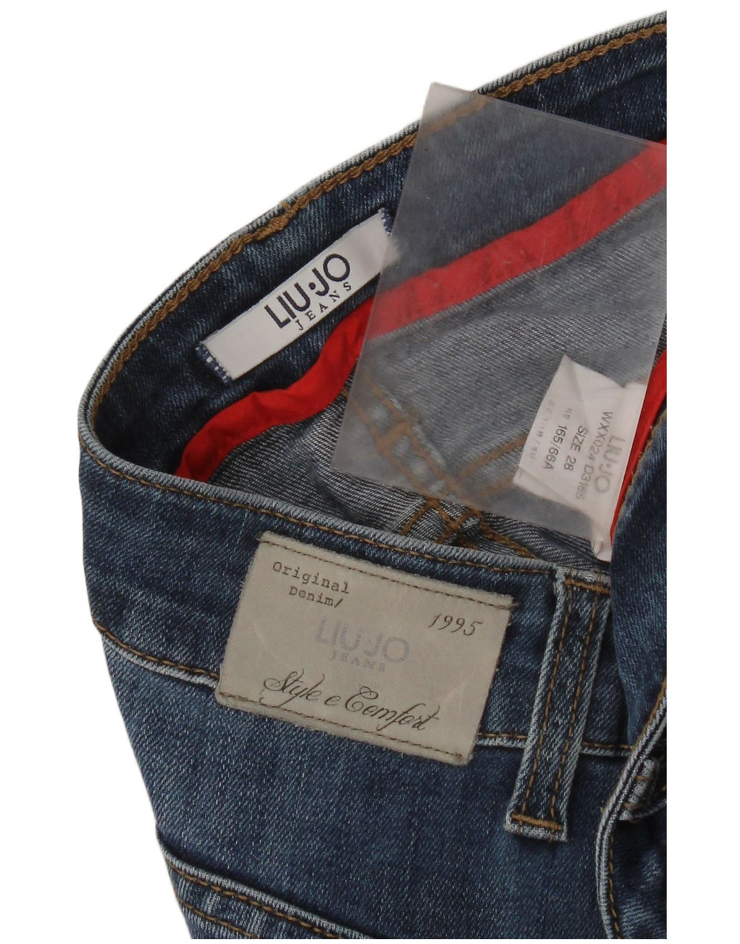 Calça jeans feminina Liu Jo W28 L25 azul