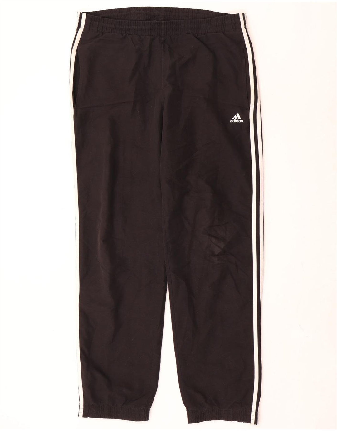 Adidas Mens Treino Calças Joggers Médio Poliéster Preto