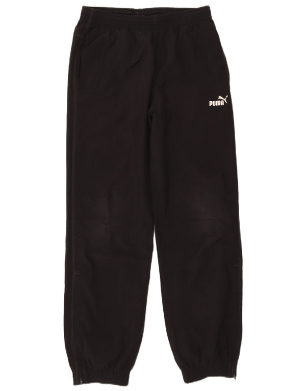 Calça de treino Puma Boys Graphic Joggers 13-14 anos preto poliéster
