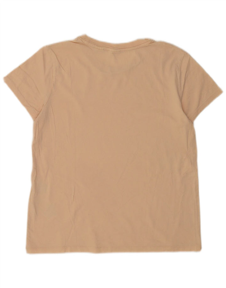 Camiseta masculina Levi's Top pequeno algodão bege