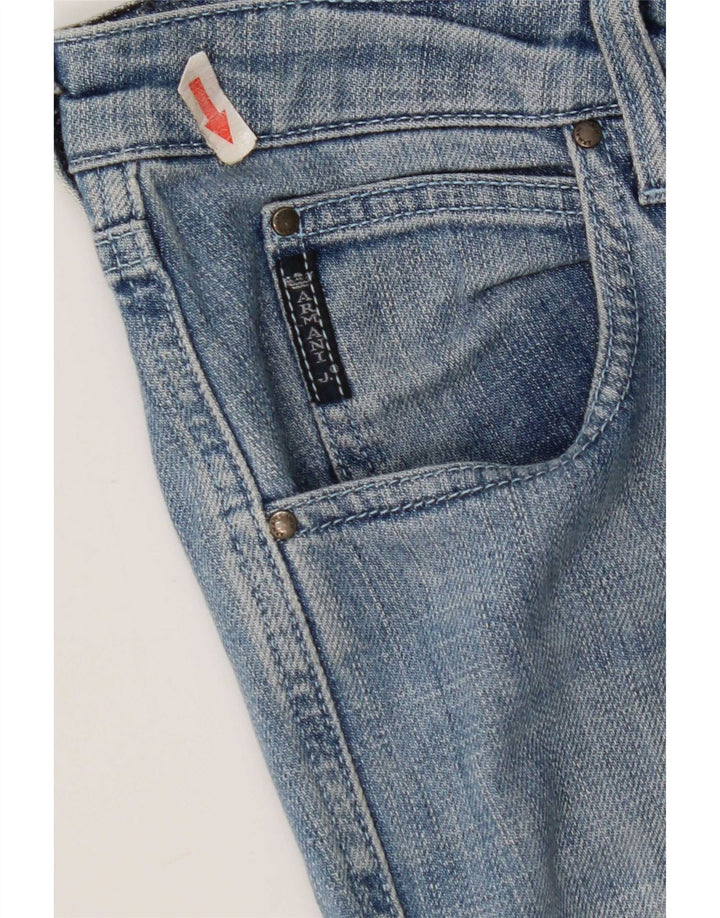 Armani feminino bootcut jeans W30 L29 algodão azul