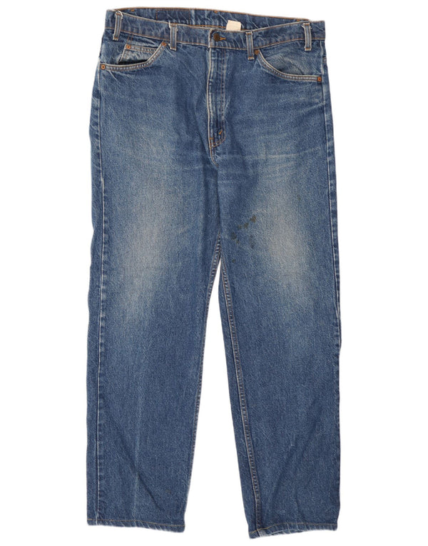 Jeans Levis 505 Straight Masculino W38 L30 Azul