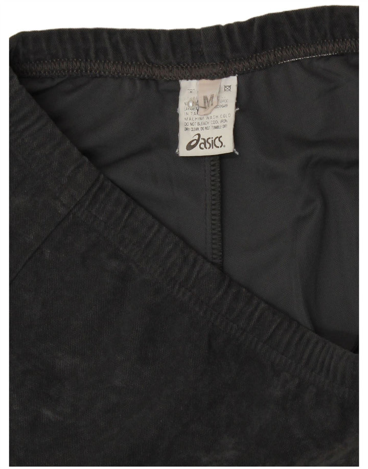 Calça de treino feminina ASICS Velour UK 14 cinza médio