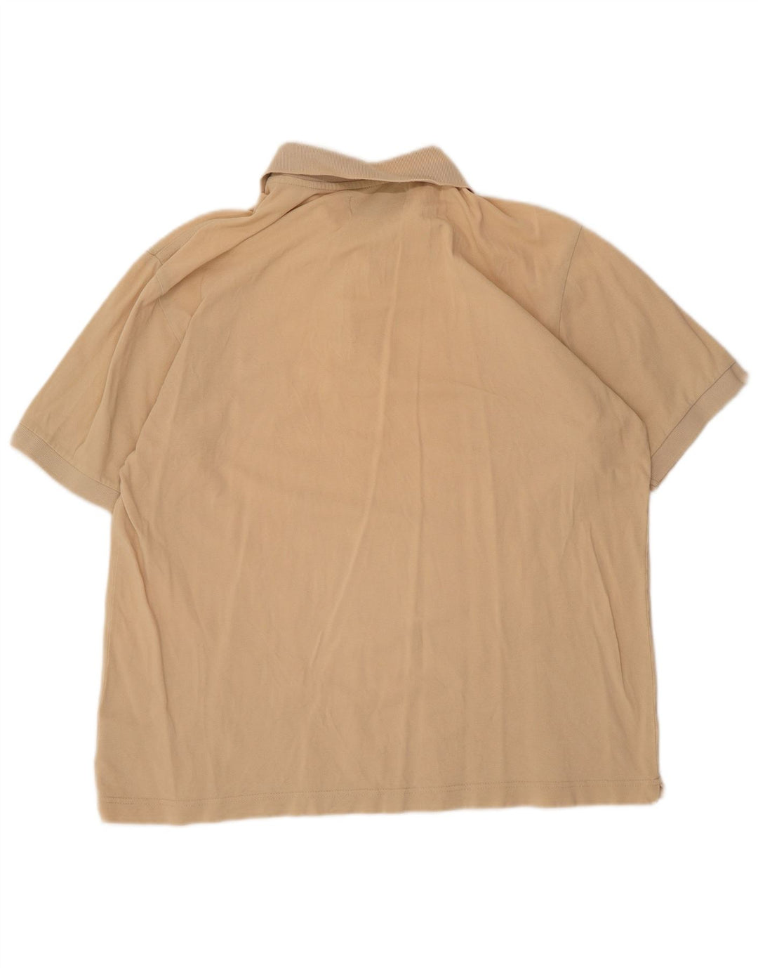 Camisa polo masculina Kappa grande algodão bege