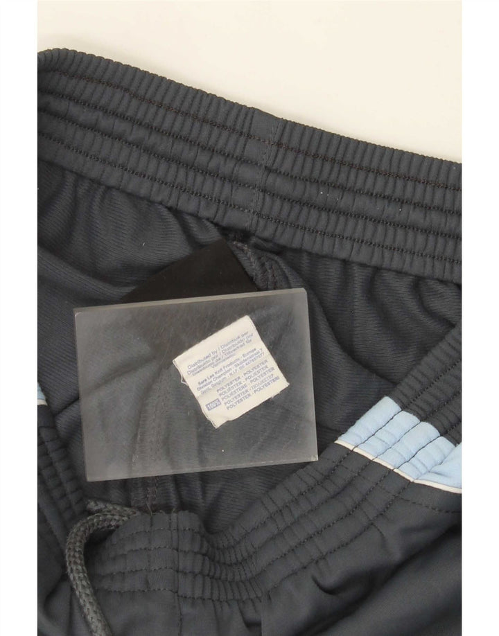 Calça de treino masculina Champion pequena cinza colorblock poliéster